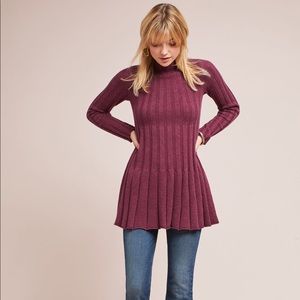 NWT Anthropologie Rosie Neira Thelma Ribbed Tunic
